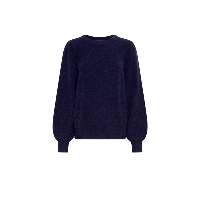 Miabelle Hope Puff Pullover - Ocean Cavern