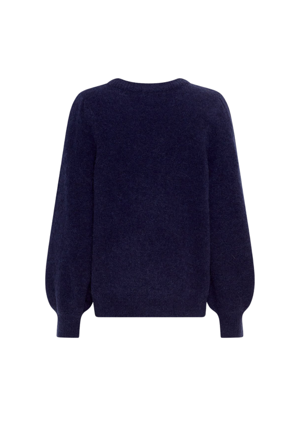 Miabelle Hope Puff Pullover - Ocean Cavern