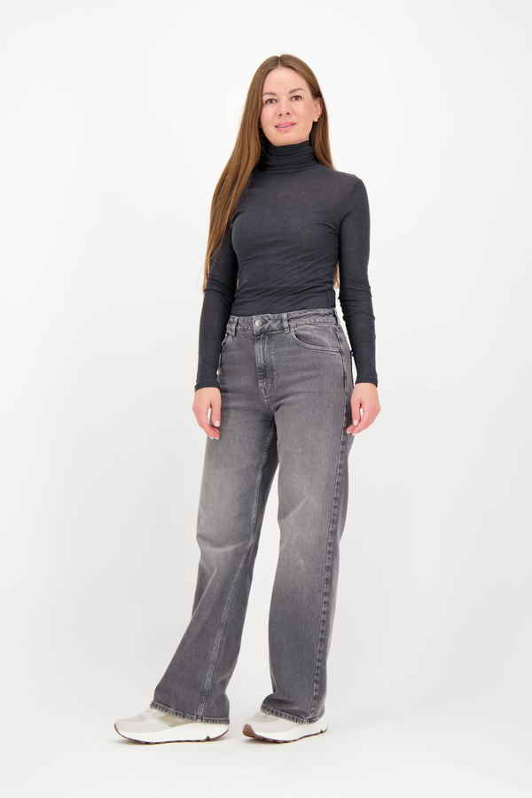 Sabine Turtle Neck Top - Black