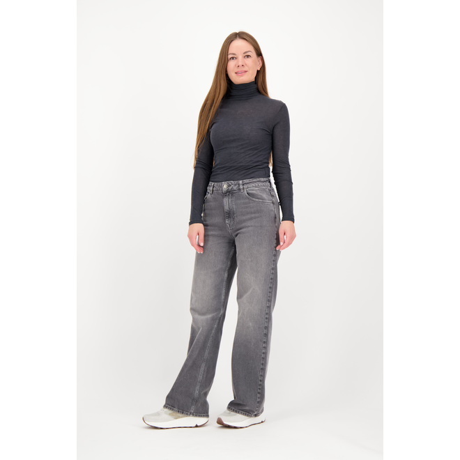 Sabine Turtle Neck Top - Black