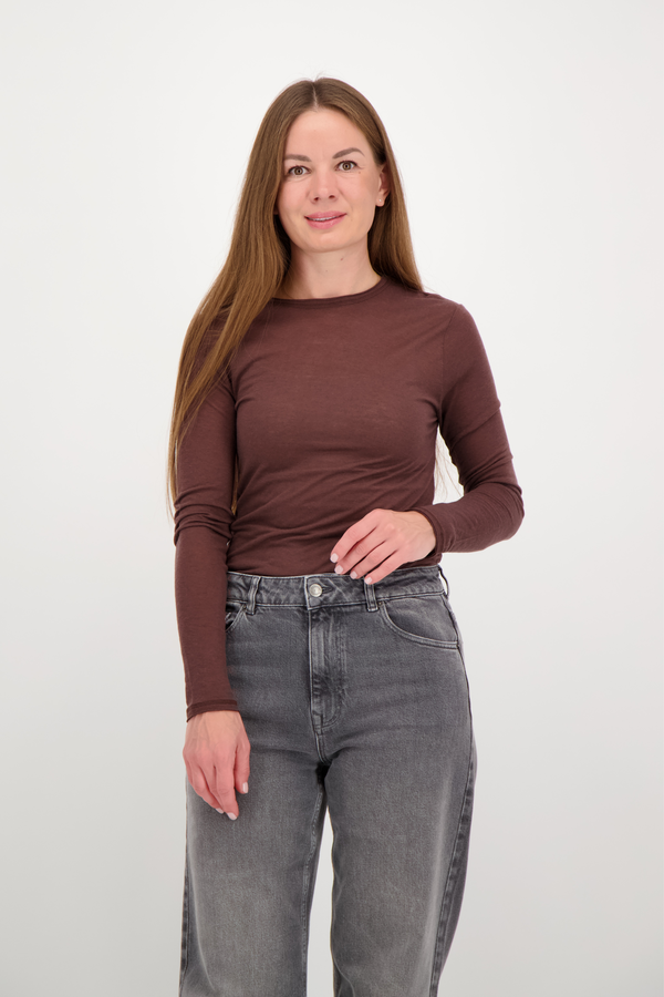 Flora Top - Brownie