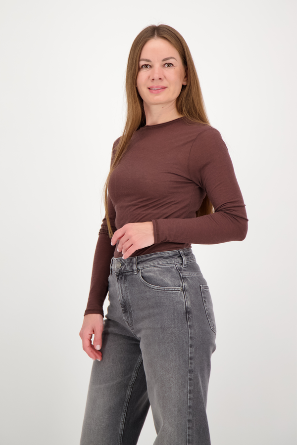 Flora Top - Brownie