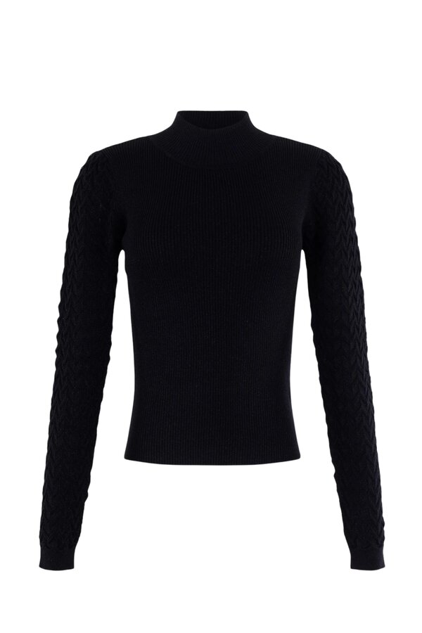 Glitter Pullover - Black