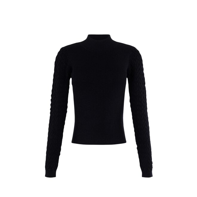 Glitter Pullover - Black