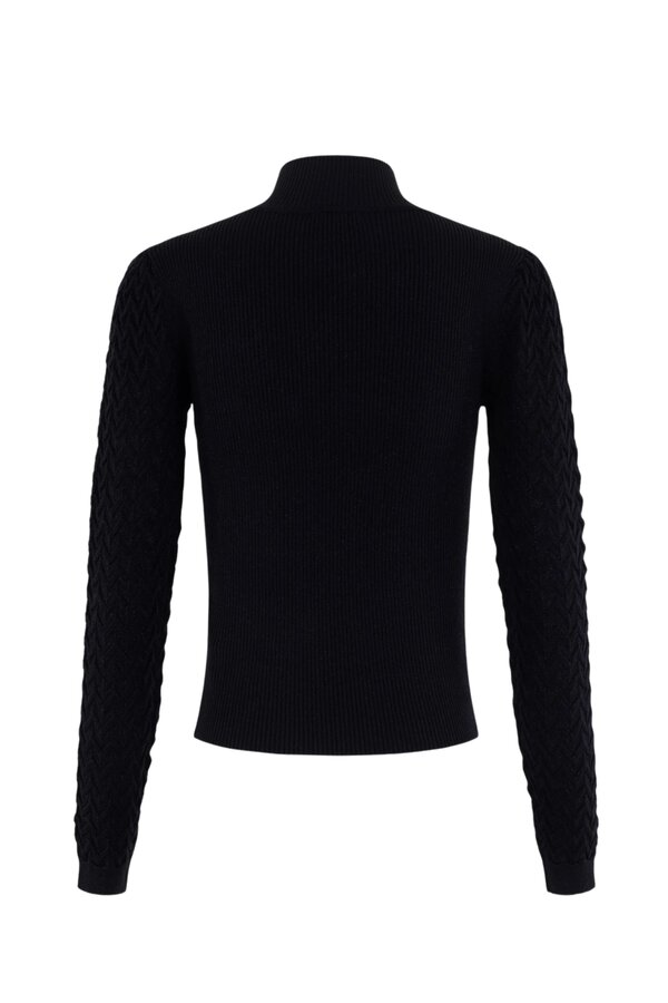 Glitter Pullover - Black