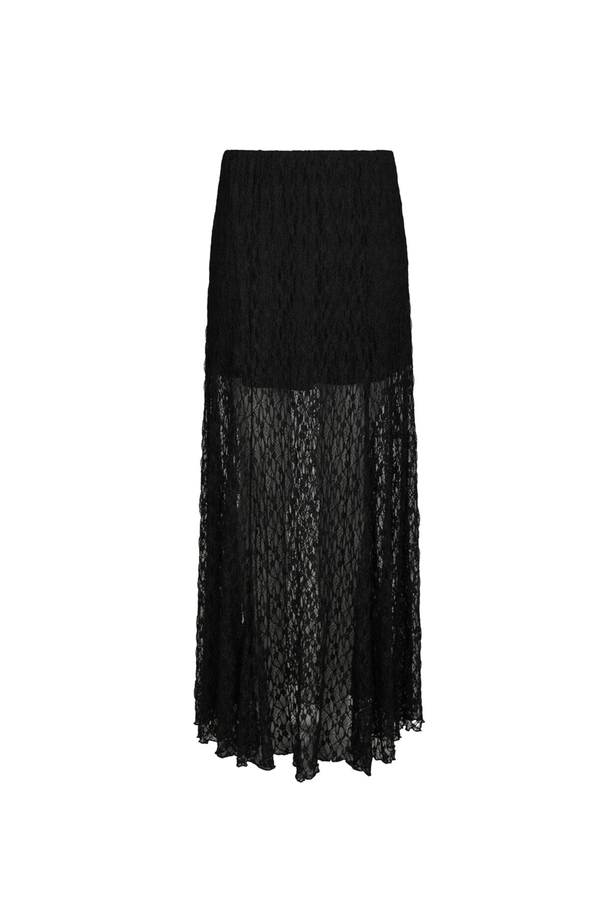 Mariya Lace Skirt - Black
