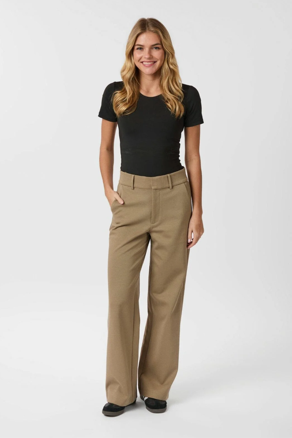 Nathalie Soft Pants - Taupe