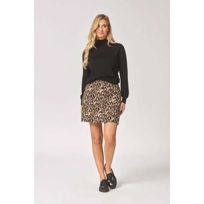 Rosie Skirt - Leopard