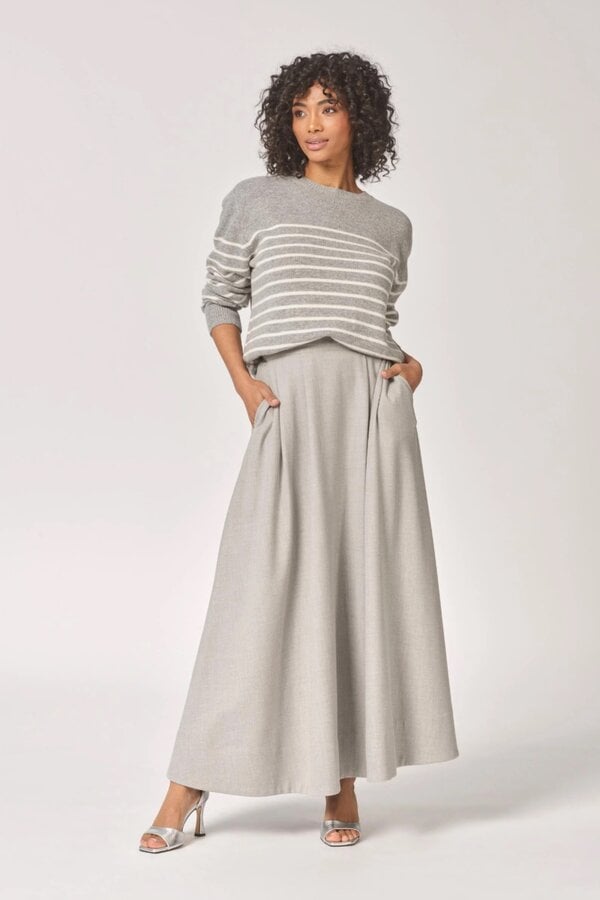 Rozette Skirt - Grey