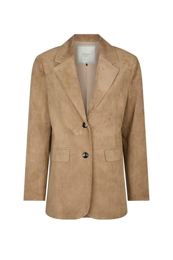 Namy Imitated Suede Blazer - Sand