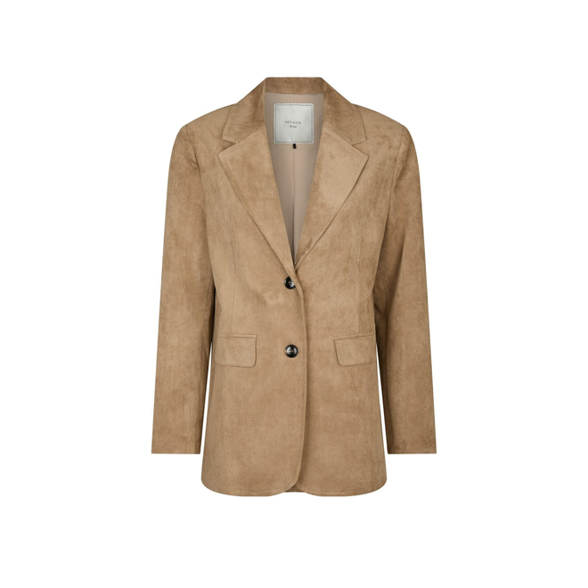Namy Imitated Suede Blazer - Sand