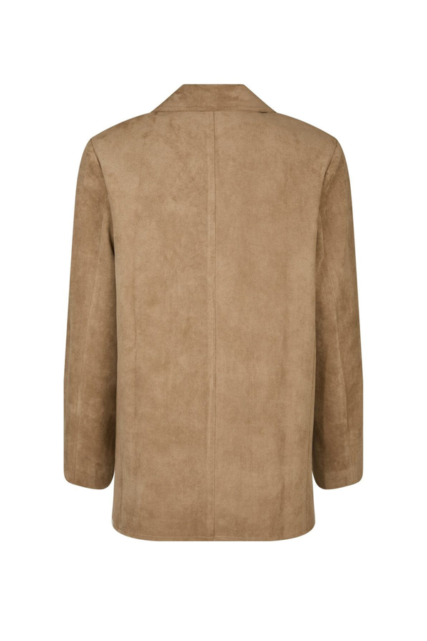 Namy Imitated Suede Blazer - Sand