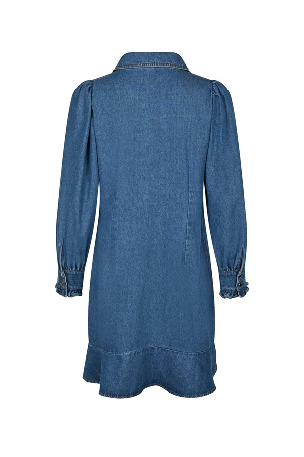 Nikko Denim Dress - Blue