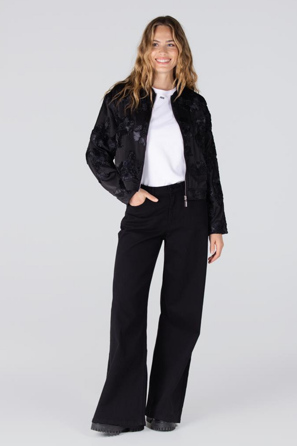 Jill Bomber Jacket - Black