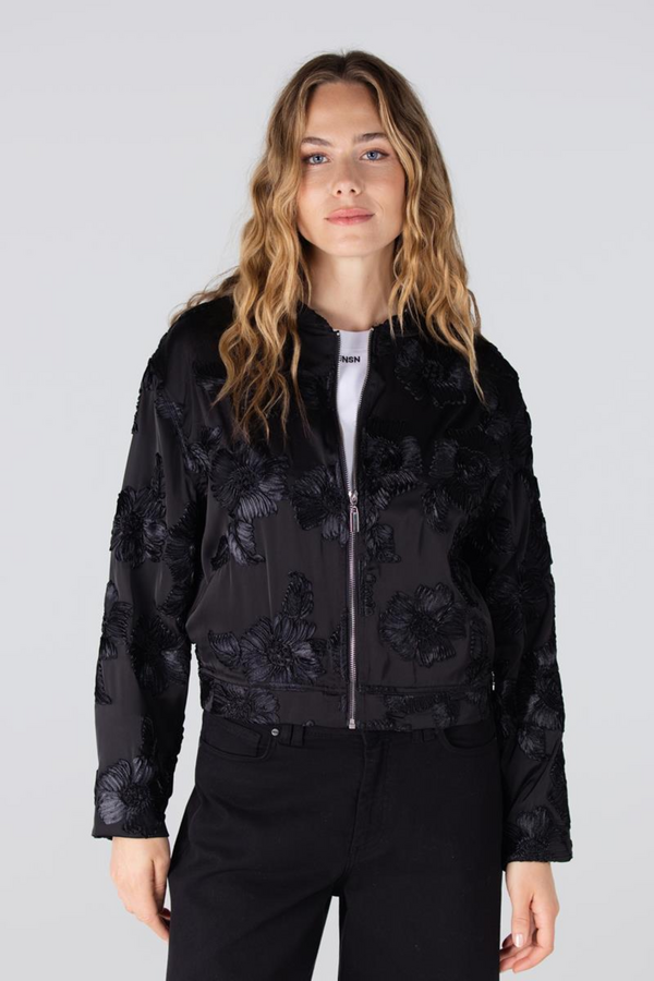 Jill Bomber Jacket - Black