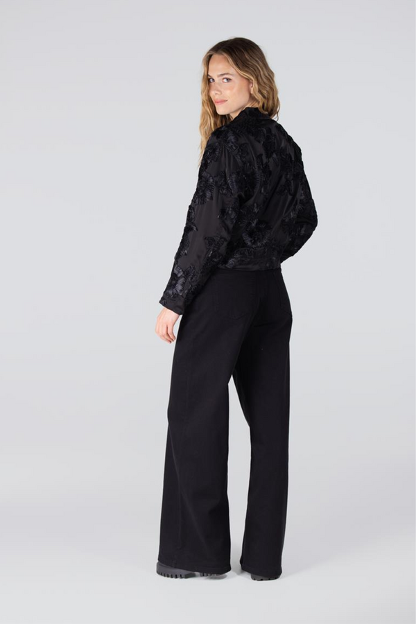 Jill Bomber Jacket - Black