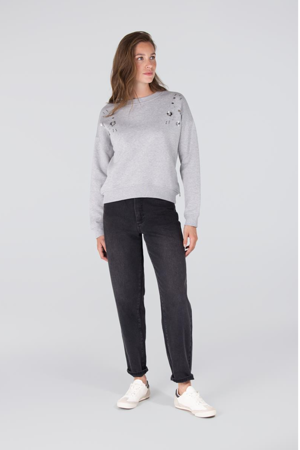Georgina Sweater - Grey Melange