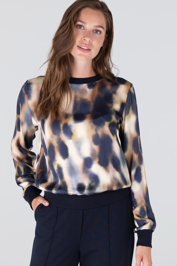Julia Long Sleeve - Dark Blue