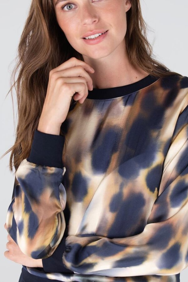 Julia Long Sleeve - Dark Blue