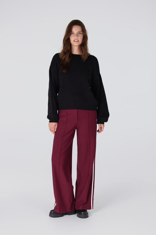 Annabel Big Bow Knit - Black