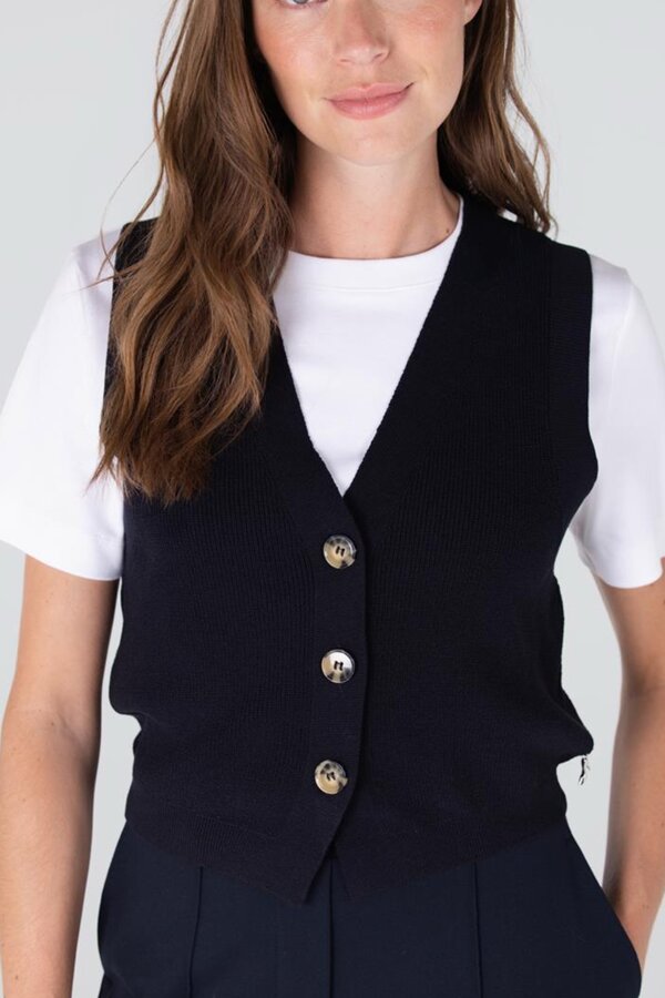 Billie Gilet - Dark Blue