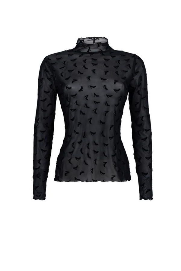 Jula Mesh Top - Black