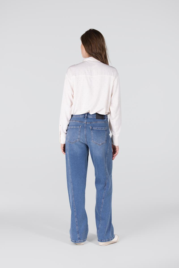 Ess Blouse Necktie - Off White