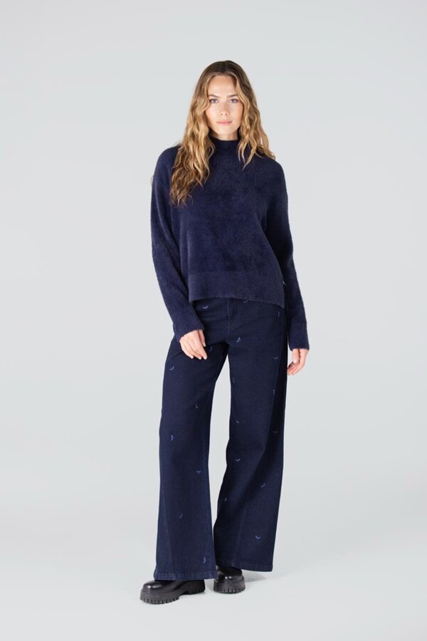 Calla Sweater - Dark Blue