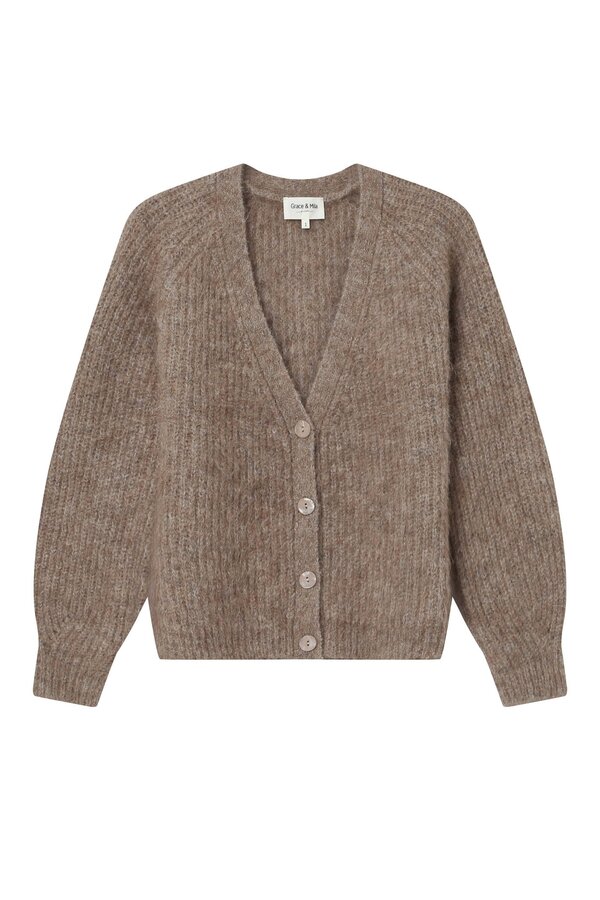 Saluda Cardigan - Grege