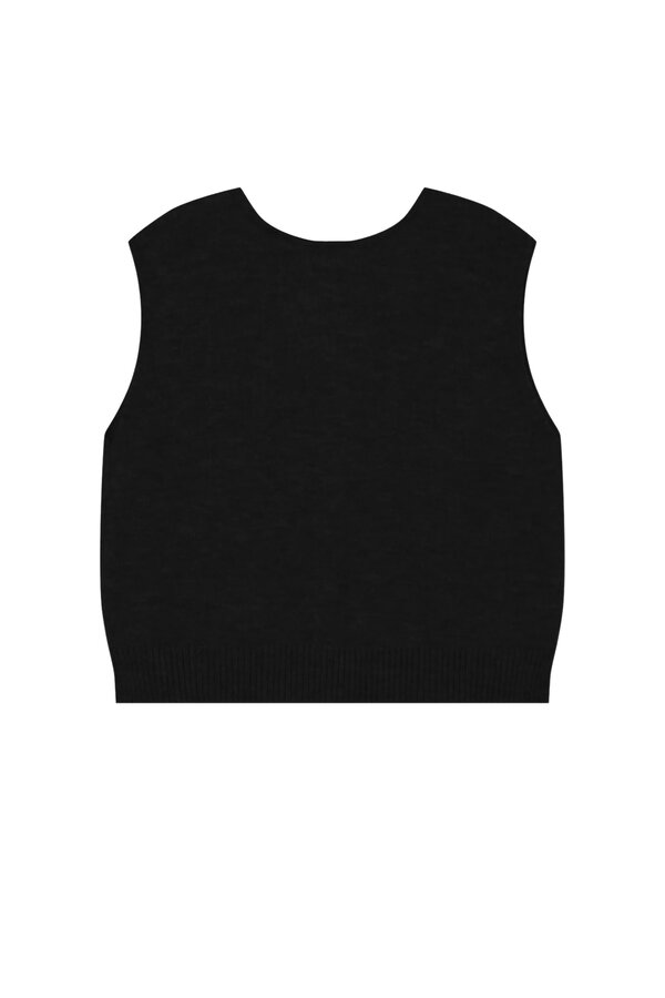 Sleeveless Cardigan Santa - Chocolat