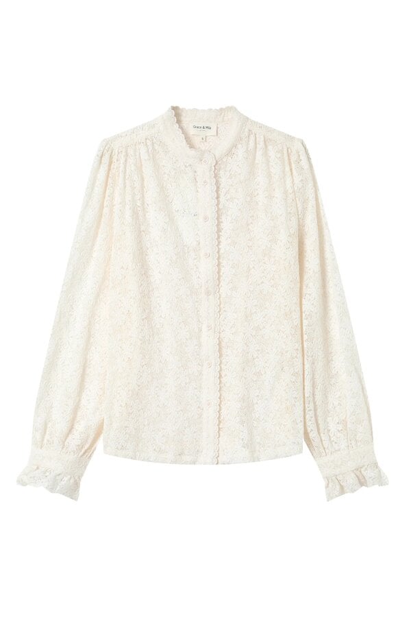 Swing Blouse - Ecru