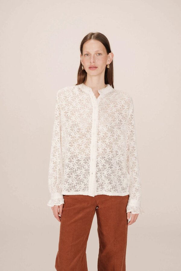 Swing Blouse - Ecru