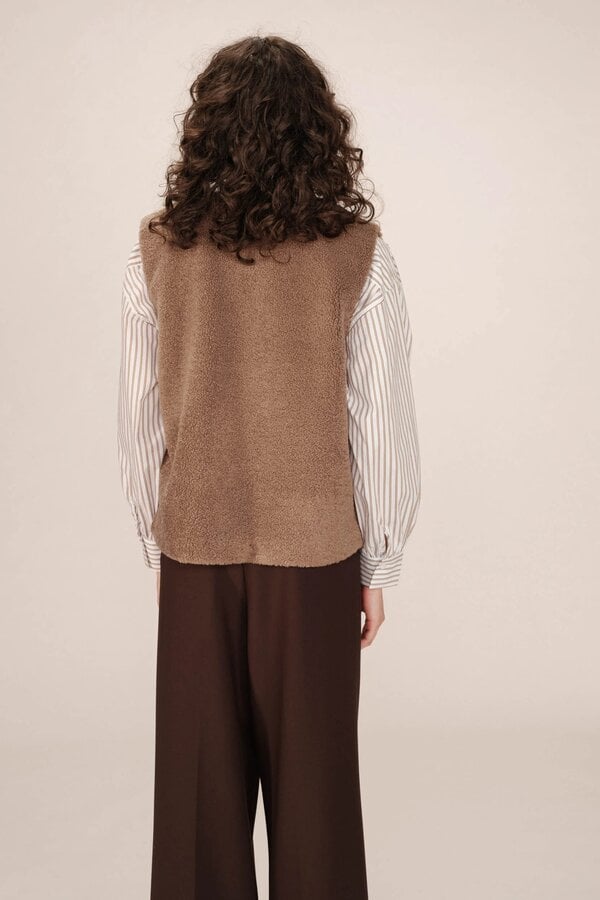 Sinatra Gilet - Taupe