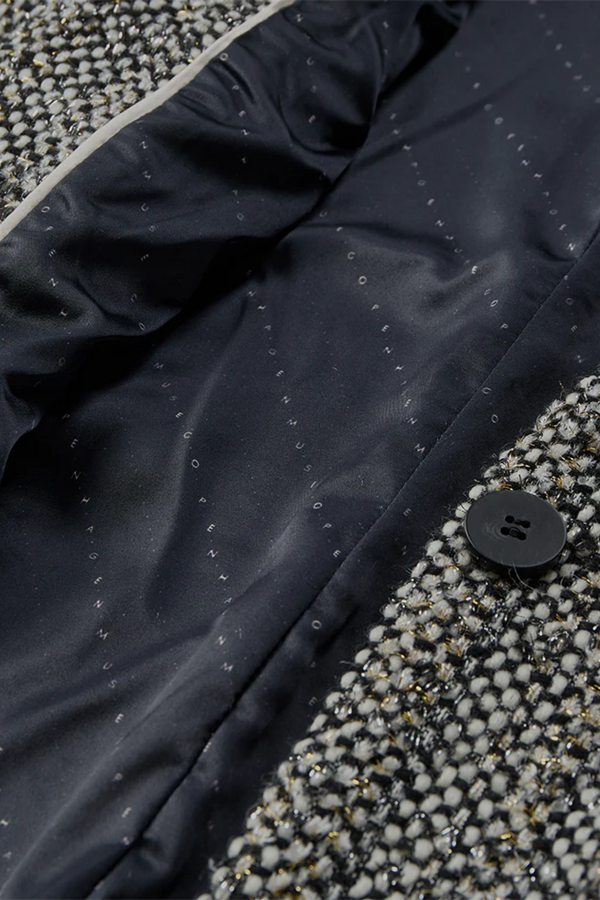 Rubi Knitted Waistcoat - Jet Stream Black