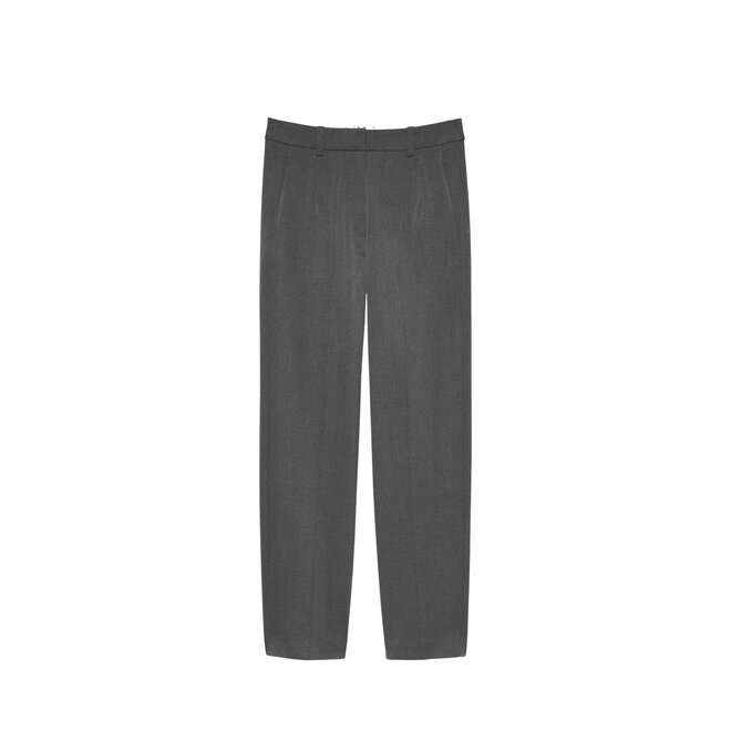 Tapered Trousers - Dark Grey