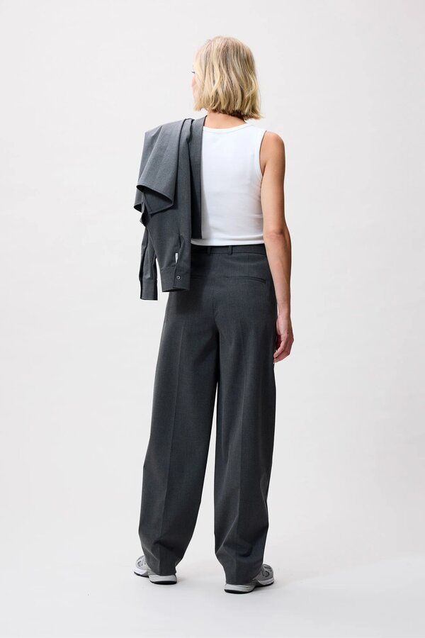 Tapered Trousers - Dark Grey