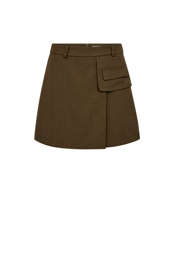 Luna Pocket Skirt - Olive