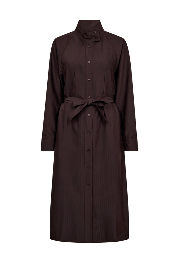 Zella Batwing Dress - Dark Brown