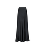 Vicky Heavy Sateen Skirt - Black