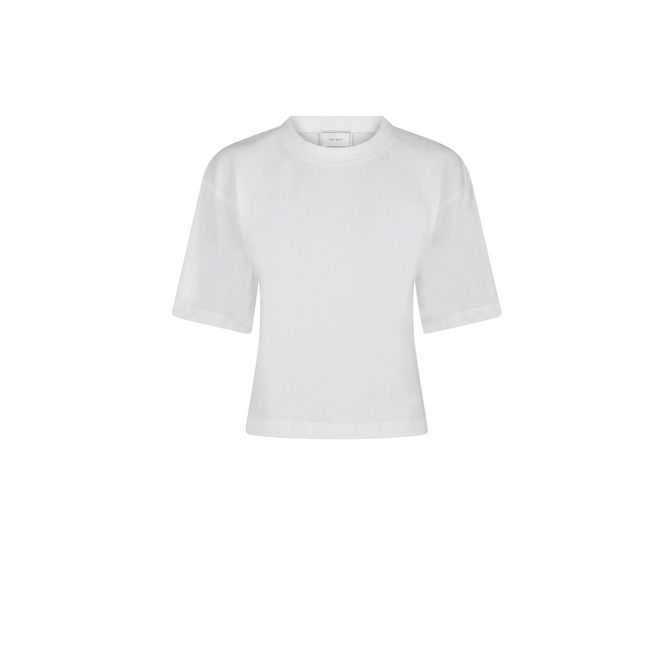Asha Boxy Tee - White