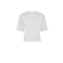 Asha Boxy Tee - White