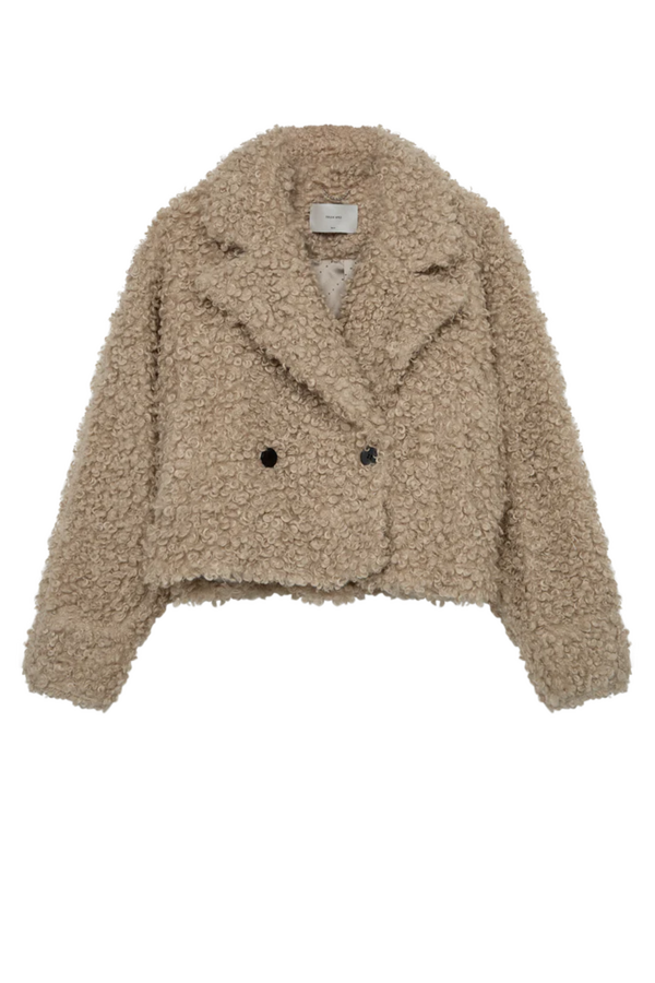 Curly Jacket - Peyote Melange