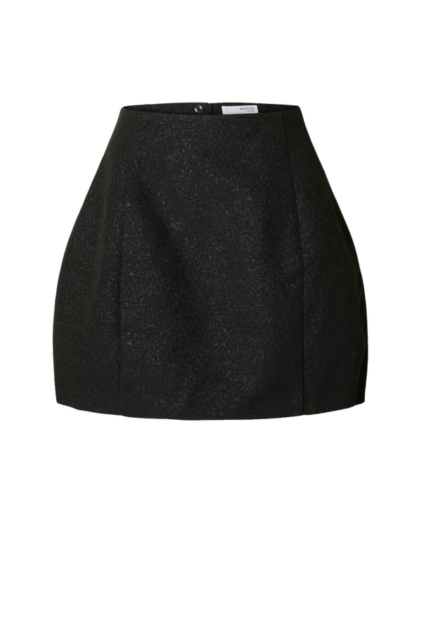 Madison Short Tulip Skirt - Black