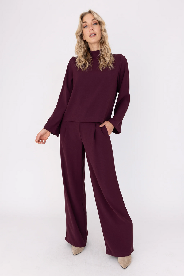 Pantalon Broek - Eggplant
