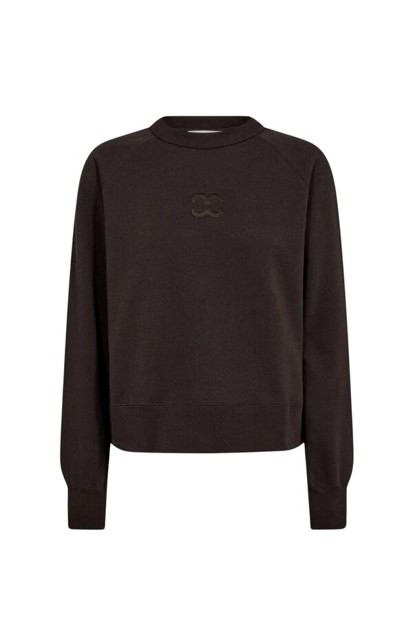 Eris Emb Sweat - Chocolate