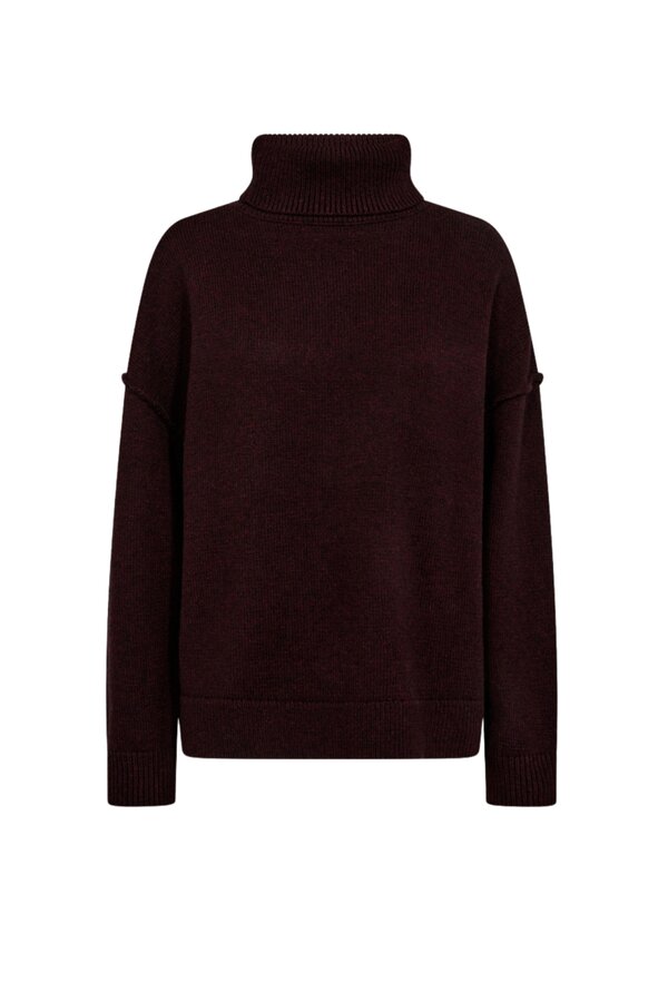 Maja Roll Neck - Winered
