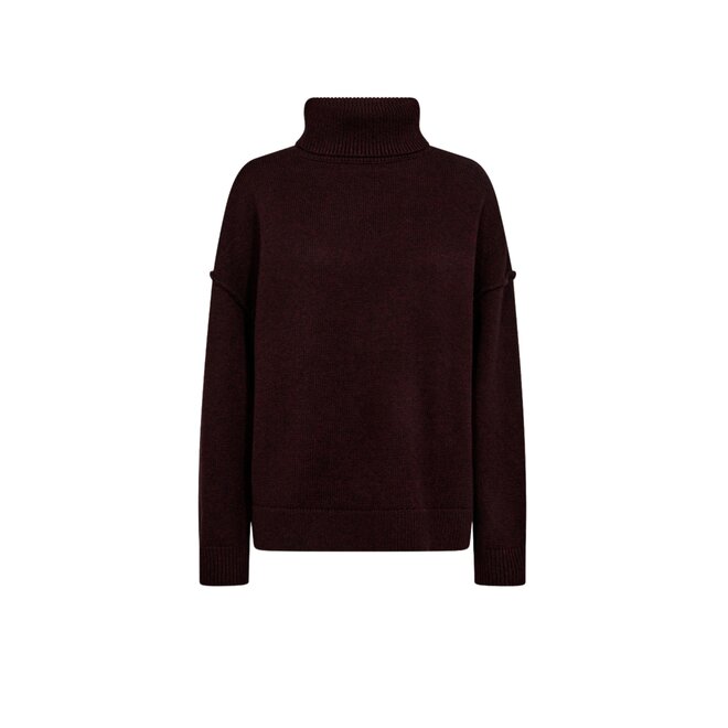 Maja Roll Neck - Winered