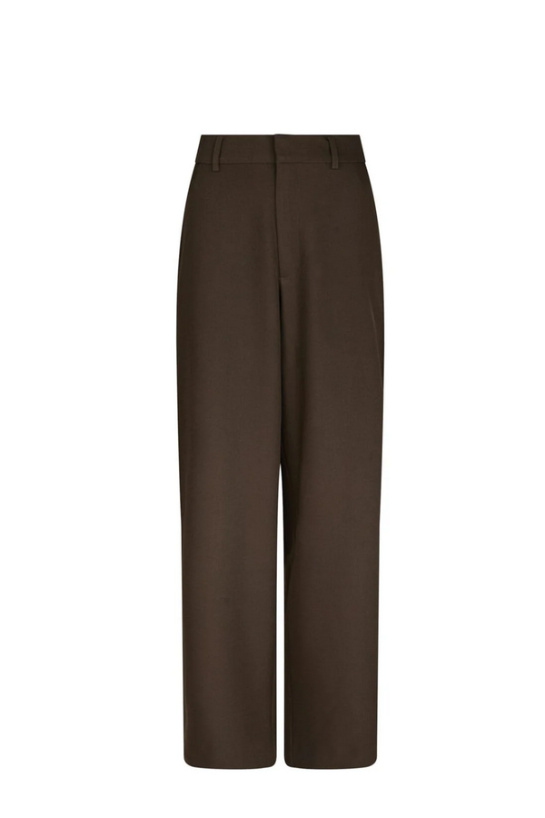 Emmett Structure Pants - Dark Brown