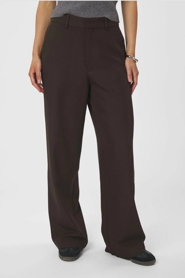 Emmett Structure Pants - Dark Brown