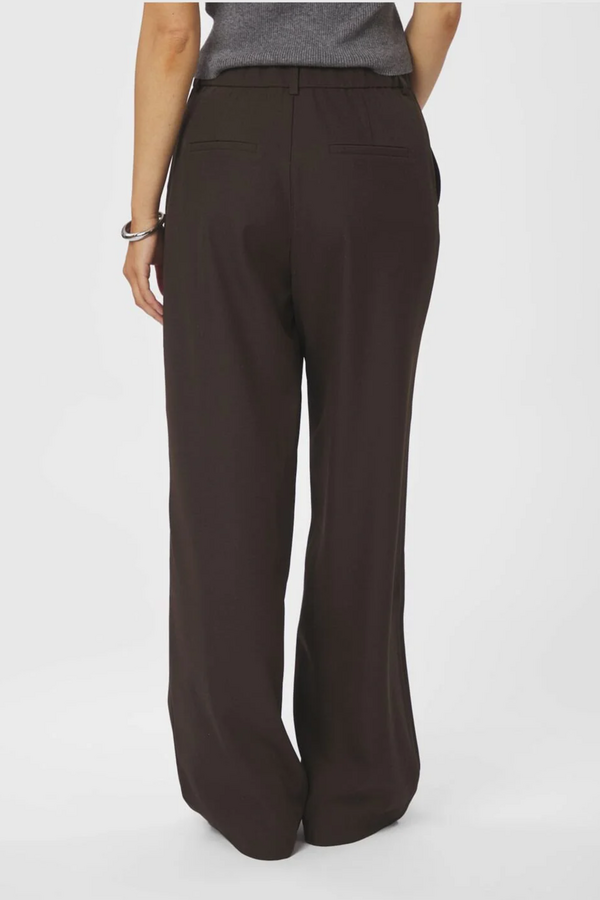 Emmett Structure Pants - Dark Brown